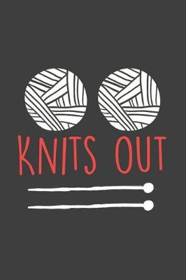 Book cover for Knits out