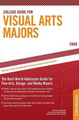 Cover of College Guide for Visual Arts Majors 2009