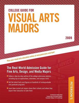 Cover of College Guide for Visual Arts Majors 2009