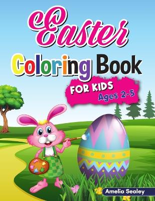 Book cover for Easter Coloring Book for Kids