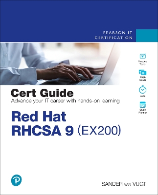 Book cover for Red Hat RHCSA 9 Cert Guide