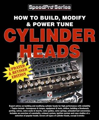 Book cover for How to Build, Modify & Power Tune Cylinder Heads Updates &