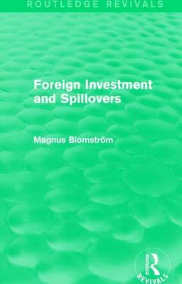 Book cover for Foreign Investment and Spillovers