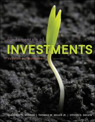 Book cover for MP Fundamentals of Investments with Stock-Trak card