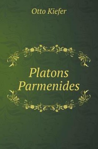 Cover of Platons Parmenides