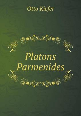 Book cover for Platons Parmenides