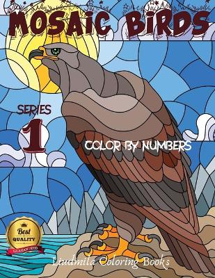 Book cover for Mosaic Birds Color by Numbers Series 1
