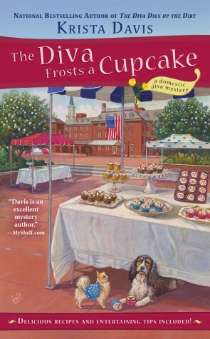 Book cover for The Diva Frosts a Cupcake