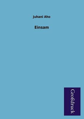 Book cover for Einsam