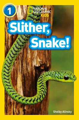 Book cover for Slither, Snake!
