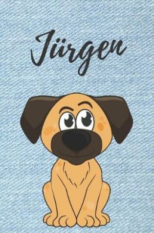 Cover of Jurgen Notizbuch Hunde / Malbuch / Kritzelbuch / Tagebuch / Journal / DIN A5 / Geschenke