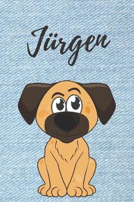 Book cover for Jurgen Notizbuch Hunde / Malbuch / Kritzelbuch / Tagebuch / Journal / DIN A5 / Geschenke