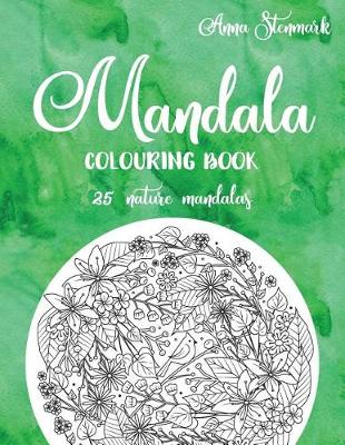 Book cover for Mandala Colouring Book - 25 Nature Mandalas