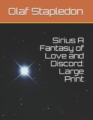 Book cover for Sirius a Fantasy of Love and Discord