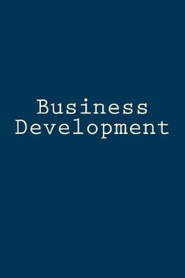 Book cover for Business Development