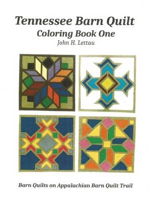 Book cover for Tennessee Barn Quilt Coloring Book One