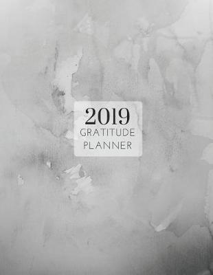 Book cover for 2019 Black Gratitude Journal Daily Planner