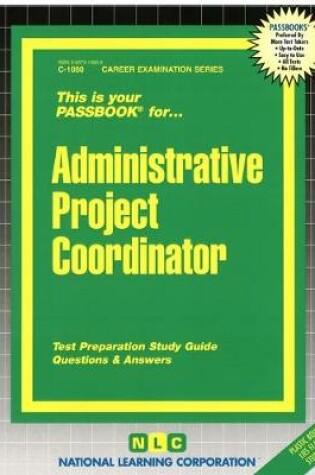 Cover of Administrative Project Coordinator