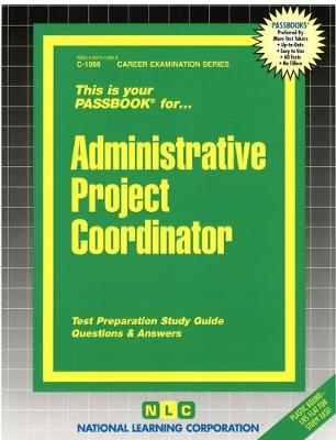 Book cover for Administrative Project Coordinator