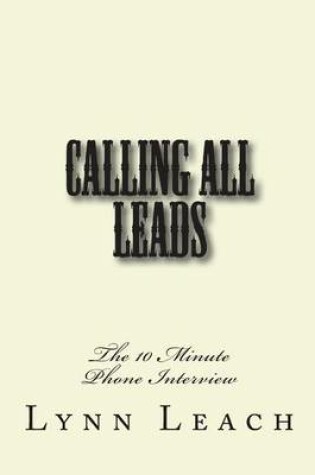 Cover of Calling All Leads