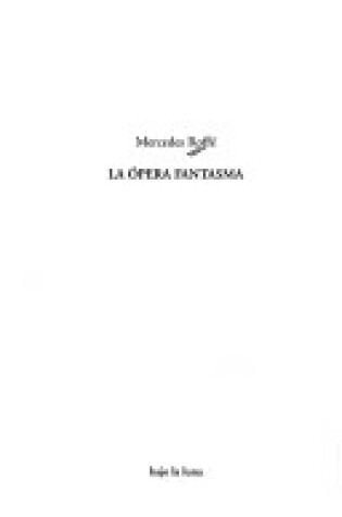 Cover of La Opera Fantasma