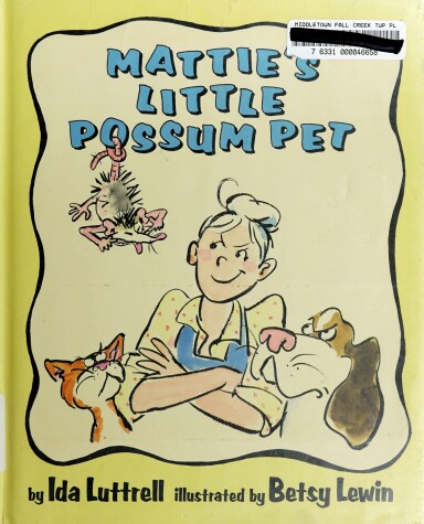 Book cover for Mattie's Little Possum Pet