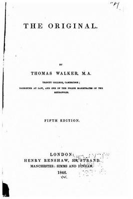 Book cover for The Original