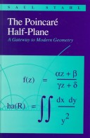 Book cover for The Poincare Half-Plane