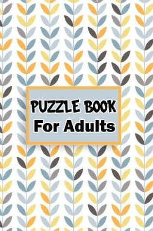 Cover of Puzzle book for adults