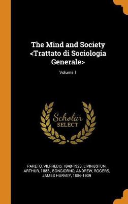 Book cover for The Mind and Society ; Volume 1