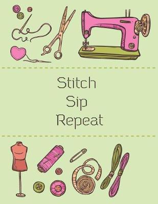 Book cover for Stitch Sip Repeat