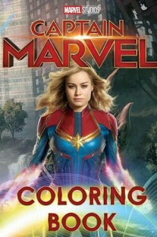 Cover of Captain Marvel Coloring Book