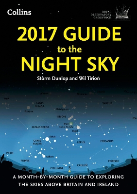 Book cover for 2017 Guide to the Night Sky