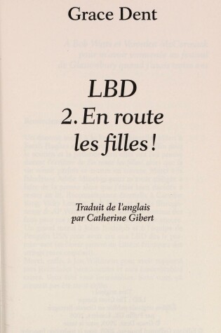 Cover of Les Bambinas Dangereuses Vol 2, En Route, Les Filles!