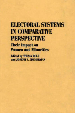 Cover of Electoral Systems in Comparative Perspective