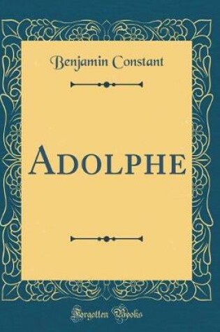 Cover of Adolphe (Classic Reprint)