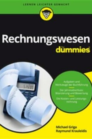 Cover of Rechnungswesen für Dummies