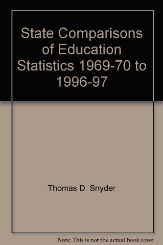 Book cover for State Comparisons of Education Statistics, 1969-70 to 1996-97