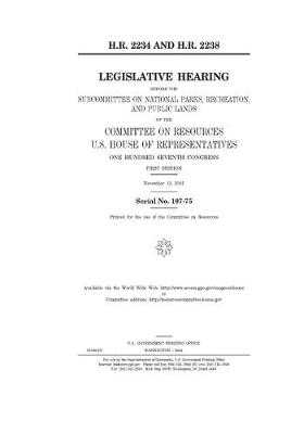 Book cover for H.R. 2234 and H.R. 2238