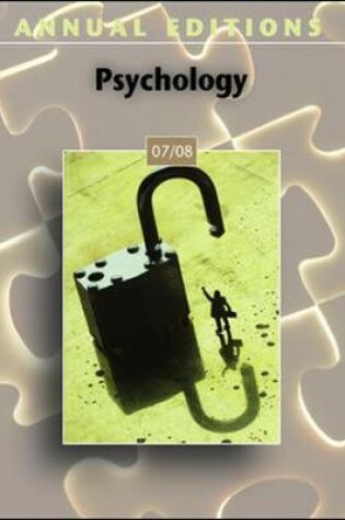 Cover of Annual Editions: Psychology 07/08