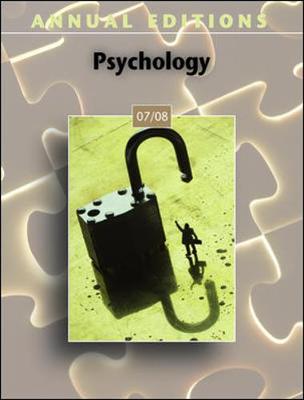 Book cover for Annual Editions: Psychology 07/08