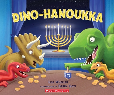 Book cover for Dino-Hanoukka