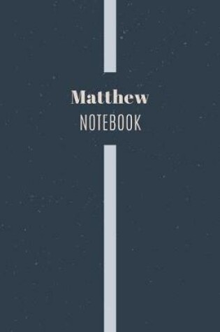 Cover of Matthew's Notebook