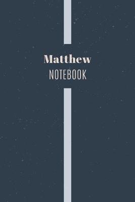 Book cover for Matthew's Notebook