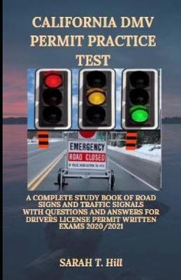 Book cover for California DMV Permit Practice Test