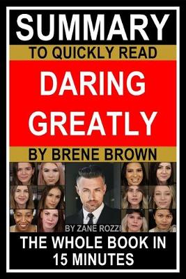 Book cover for Summary to Quickly Read Daring Greatly by Brene Brown