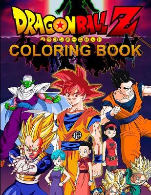 Book cover for Dragon Ball Z Coloring Book