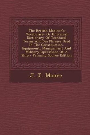 Cover of The British Mariner's Vocabulary