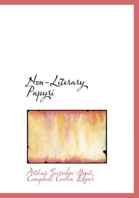 Book cover for Non-Literary Papyri