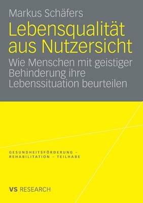 Book cover for Lebensqualitat Aus Nutzersicht